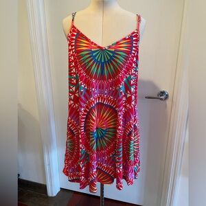 Mara Hoffman Swim Women’s Dress Medium Strappy Swing Supernova Size L